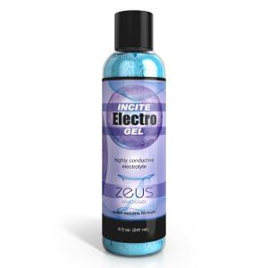 Zeus Incite Electrosex Gel - 8.5 Oz