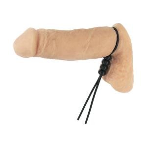 4-Way Adjustable Cock And Ball Tie - Black