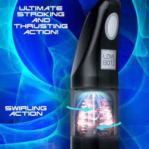 Ultra Bator Thrusting And Swirling Automatic Stroker
