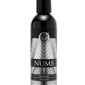 Numb Desensitizing Water Based Lubricant With Lidocaine - 8 Oz