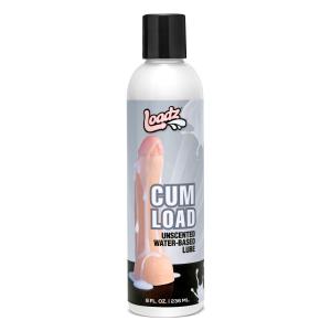 Cum Load Unscented Water-Based Semen Lube- 8 Oz