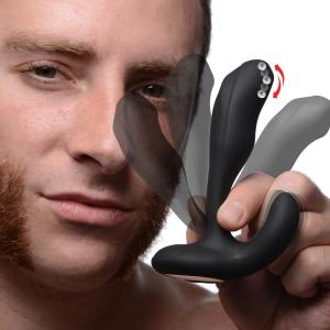 7X Bendable Prostate Stimulator With Stroking Bead