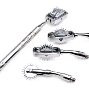 Deluxe Wartenberg Wheel Set With Travel Case
