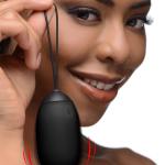 Xl Silicone Vibrating Egg - Black