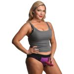 Lace Envy Crotchless Panty Harness - 3Xl