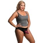 Lace Envy Black Crotchless Panty Harness - 3Xl