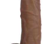 Jock Dark Bareskin Dildo With Balls - 10 Inch