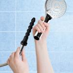 Shower Head With Silicone Enema Nozzle