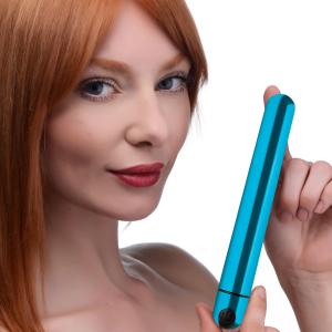 10X Slim Metallic Bullet - Blue