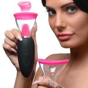 Lickgasm Mini 10X Silicone Licking And Sucking Stimulator