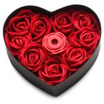 The Rose Lover's Gift Box 10X Clit Suction Rose - Red