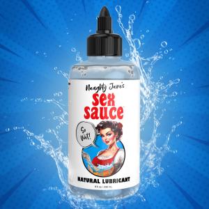 Naughty Jane's Sex Sauce Natural Lubricant - 8Oz