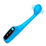 Silicone G-Spot Vibrator With Digital Display