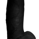 7 Inch Dildo With Balls - Black