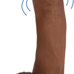 Jock Medium Vibrating Dildo With Balls - 10 Inch