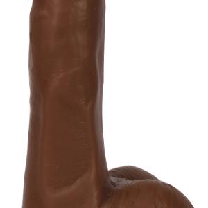 6 Inch Slim Dildo With Balls - Medium