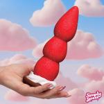 Strawberry Sweet Cream Premium Silicone Dildo