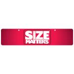 Size Matters Display Sign